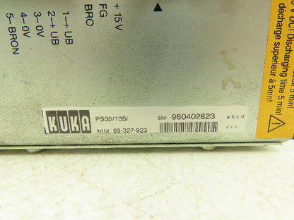 Kuka PS30-135I Power Supply Module for Servo Motor Drive Inverter