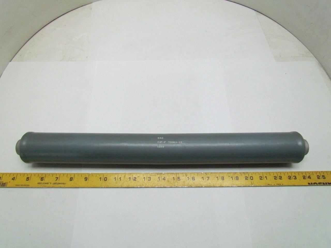 Leybold OAC CJF-F 700K+-15 Resistor 700,000 OHM 1289