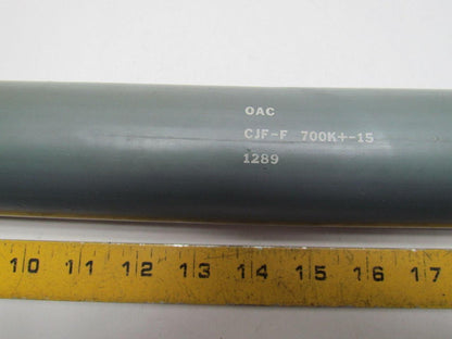 Leybold OAC CJF-F 700K+-15 Resistor 700,000 OHM 1289