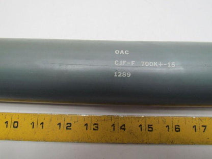 Leybold OAC CJF-F 700K+-15 Resistor 700,000 OHM 1289