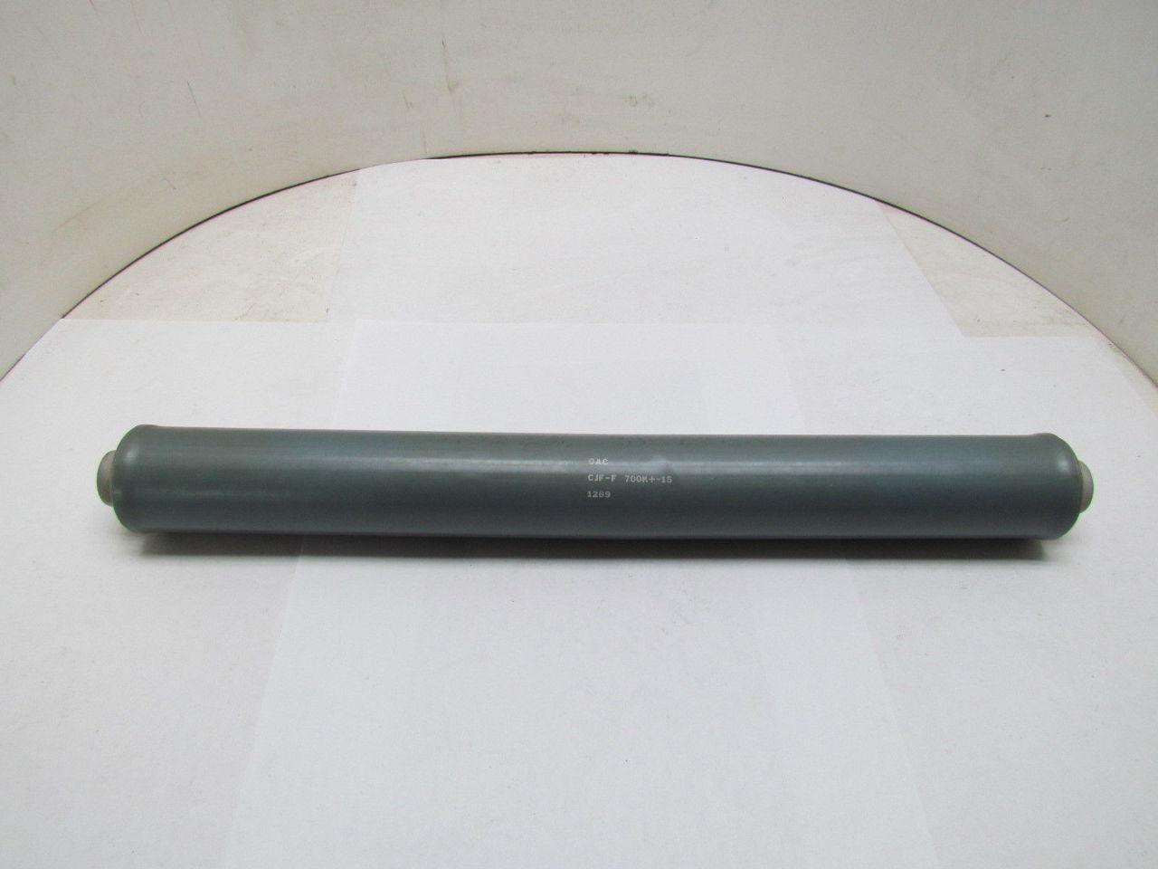 Leybold OAC CJF-F 700K+-15 Resistor 700,000 OHM 1289