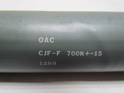 Leybold OAC CJF-F 700K+-15 Resistor 700,000 OHM 1289