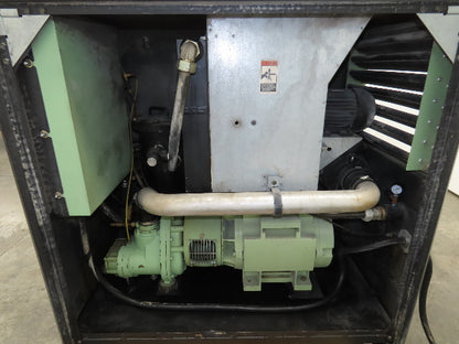 Sullair 1809/A Rotary Screw Air Compressor 125 PSI 25 HP 460V 63371 hrs