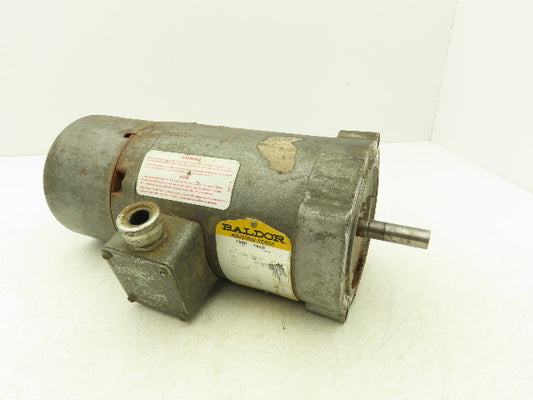 Reliance Electric Stearns Brake Motor 1/4Hp 1725 RPM 230/460V 3PH 56C 5/8"Shaft