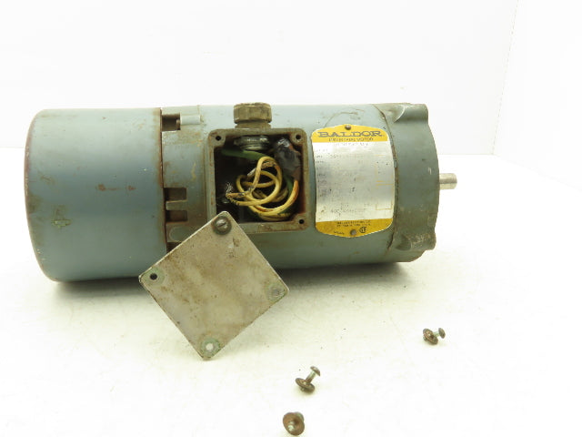 Reliance Electric Stearns Brake Motor 1/4Hp 1725 RPM 230/460V 3PH 56C 5/8"Shaft