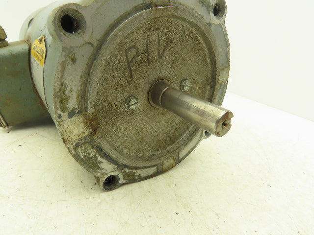 Reliance Electric Stearns Brake Motor 1/4Hp 1725 RPM 230/460V 3PH 56C 5/8"Shaft