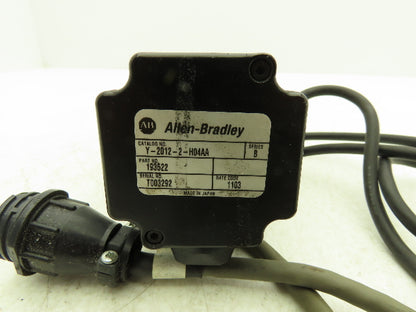 Allen Bradley Y-2012-2-H04AA AC Servo Motor 4500rpm 230VAC 3Ph 193522 W/Encoder