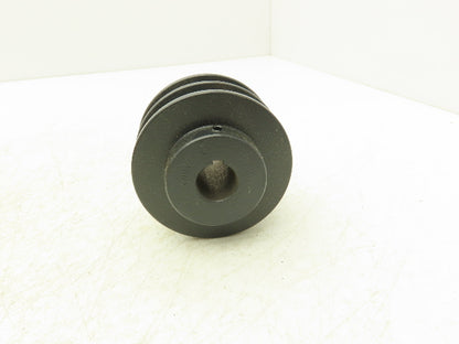 Browning 2BK30X3/4 V-Belt Pulley 2 Groove A,B Belt 3.15"OD x 3/4" Bore