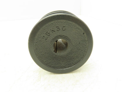 Browning 2BK30X3/4 V-Belt Pulley 2 Groove A,B Belt 3.15"OD x 3/4" Bore
