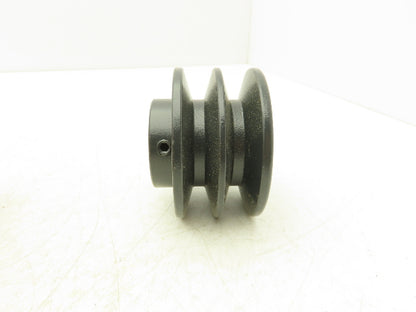 Browning 2BK30X3/4 V-Belt Pulley 2 Groove A,B Belt 3.15"OD x 3/4" Bore