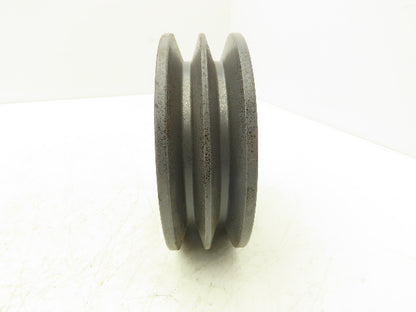 Browning 2Q5V52 2 Groove V-Belt Pulley 5.2"OD 5V Belt Q1 Bushing Lot Of 2