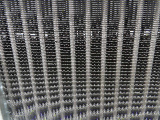 Finned Tube Radiator 14-1/2" Square Frame 5/8" Copper Solder Pipe 3-1/2"D