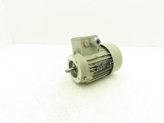 Siemens 1LA7073-2AA12 Metric AC Motor 0.63kw 3400rpm 460V 3PH IEC 71M