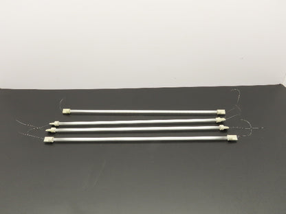 Quartz Glass Tube Heating Element 9x575mm Pre-Heat Conveyor 22.5" Lot of 4