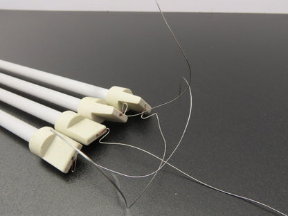 Quartz Glass Tube Heating Element 9x575mm Pre-Heat Conveyor 22.5" Lot of 4