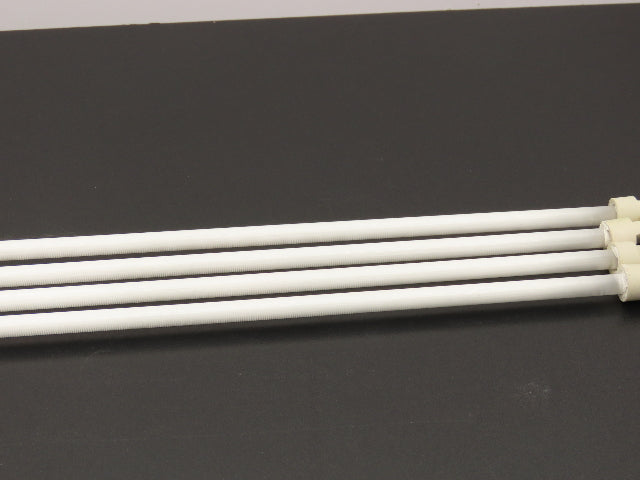 Quartz Glass Tube Heating Element 9x575mm Pre-Heat Conveyor 22.5" Lot of 4