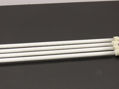 Quartz Glass Tube Heating Element 9x575mm Pre-Heat Conveyor 22.5" Lot of 4