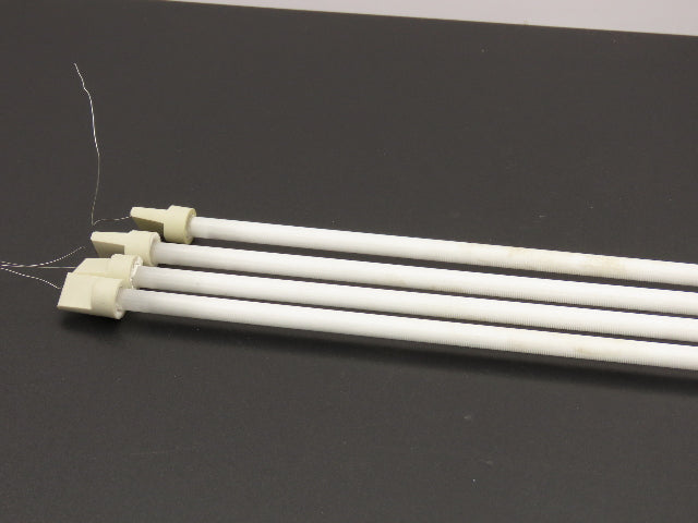 Quartz Glass Tube Heating Element 9x575mm Pre-Heat Conveyor 22.5" Lot of 4