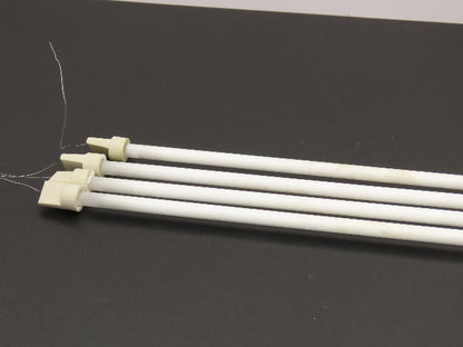 Quartz Glass Tube Heating Element 9x575mm Pre-Heat Conveyor 22.5" Lot of 4