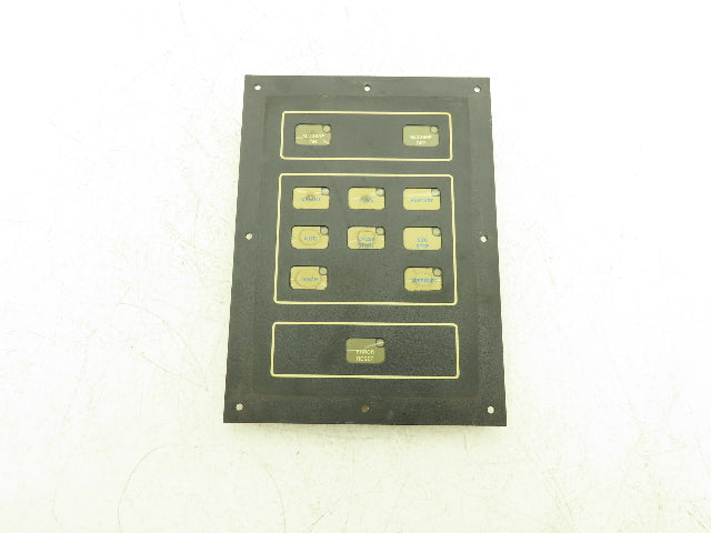 Cincinnati Milacron 3-525-0952A Operator Interface Panel 11-Button Rev. B GT2