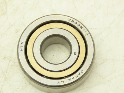 NTN 7303BL1G Angular Contact Ball Bearing 17mm-ID x 47mm-OD x 14mm-W