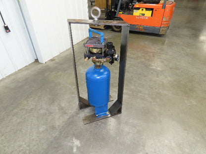 Haskel HFB300 Pneumatic Air Driven Hydraulic Booster Pump 300:1 Ratio 50000PSI