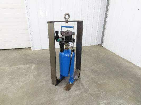 Haskel HFB300 Pneumatic Air Driven Hydraulic Booster Pump 300:1 Ratio 50000PSI