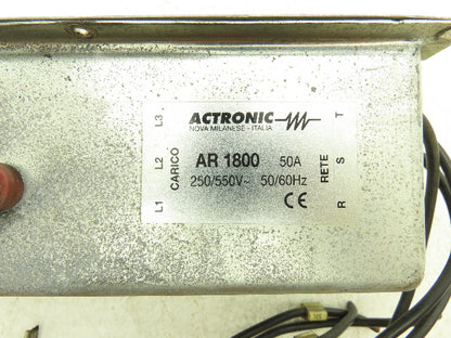 Actronic AR 1800 Power Filter 250/550v 50/60Hz 3ph 50A