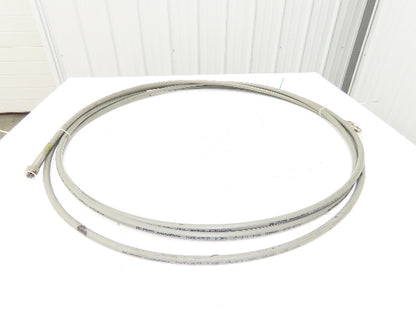 Parker 2440D-05V37 Polyflex 8.0mm 5/16" x 30' Hose Max WP 21750PSI 3/4-18 Flair