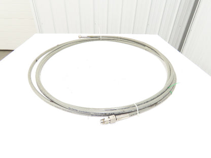 Parker 2440D-05V37 Polyflex 8.0mm 5/16" x 30' Hose Max WP 21750PSI 3/4-18 Flair