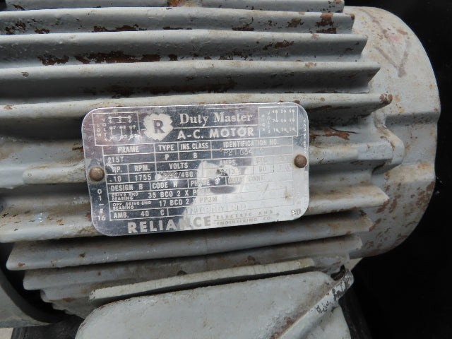 Speedaire Dayton 5Z405C Reciprocating Air Compressor 3Ph 460V 34CFM 175PSI 10Hp