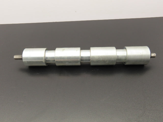 Mantissa Conveyor 000-567-620-CASE 4 Poly-V Belt Support Roller 1.9"x 13-1/8"BF