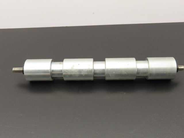 Mantissa Conveyor 000-567-620-CASE 4 Poly-V Belt Support Roller 1.9"x 13-1/8"BF