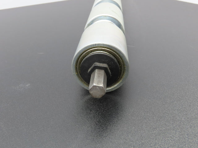 Mantissa Conveyor 000-567-620-CASE 4 Poly-V Belt Support Roller 1.9"x 13-1/8"BF