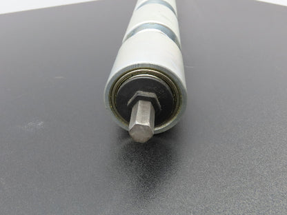 Mantissa Conveyor 000-567-620-CASE 4 Poly-V Belt Support Roller 1.9"x 13-1/8"BF