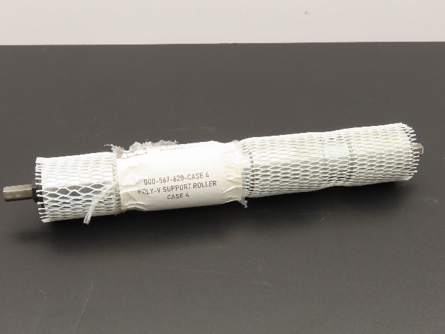 Mantissa Conveyor 000-567-620-CASE 4 Poly-V Belt Support Roller 1.9"x 13-1/8"BF