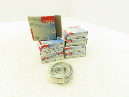 ORS 6302 ZZ G93 C3 Ball Bearing Shielded 15mm-ID x 42mm-OD x 13mm-W Lot Of 8
