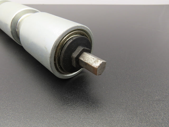 Mantissa Conveyor 000-567-620-CASE 3 Poly-V Belt Support Roller 1.9"x 20-1/8"BF