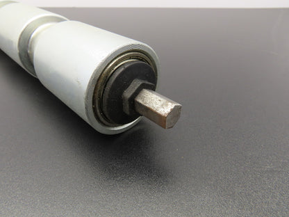 Mantissa Conveyor 000-567-620-CASE 3 Poly-V Belt Support Roller 1.9"x 20-1/8"BF