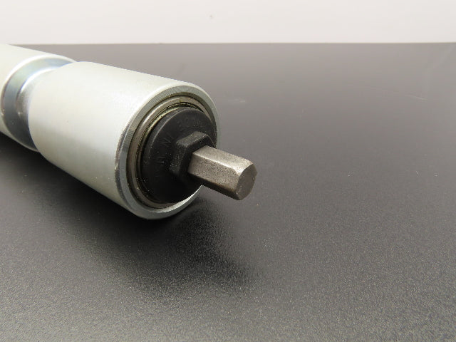 Mantissa Conveyor 000-567-620-CASE 2 Poly-V Belt Support Roller 1.9"x 27-1/8"BF