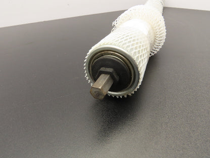 Mantissa Conveyor 000-567-620-CASE 2 Poly-V Belt Support Roller 1.9"x 27-1/8"BF