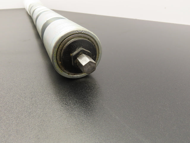 Mantissa Conveyor 000-567-620-CASE 1 Poly-V Belt Support Roller 1.9"x 34-1/8"BF