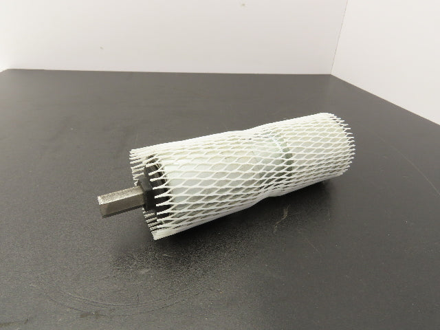 Mantissa Conveyor 000-567-620-CASE 5 Poly-V Belt Support Roller 1.9"x 6-1/8"BF