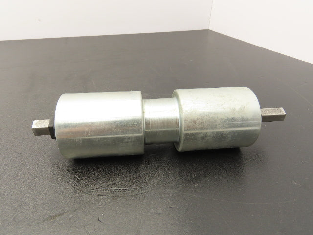 Mantissa Conveyor 000-567-620-CASE 5 Poly-V Belt Support Roller 1.9"x 6-1/8"BF