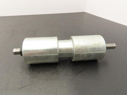 Mantissa Conveyor 000-567-620-CASE 5 Poly-V Belt Support Roller 1.9"x 6-1/8"BF