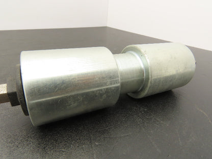 Mantissa Conveyor 000-567-620-CASE 5 Poly-V Belt Support Roller 1.9"x 6-1/8"BF