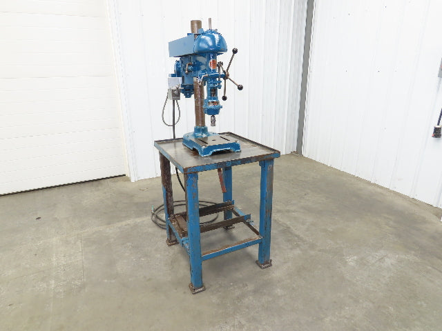 Walker Turner Drill Press Ettco Tapping Head 1/4" Steel Capacity 230/460V 3Ph
