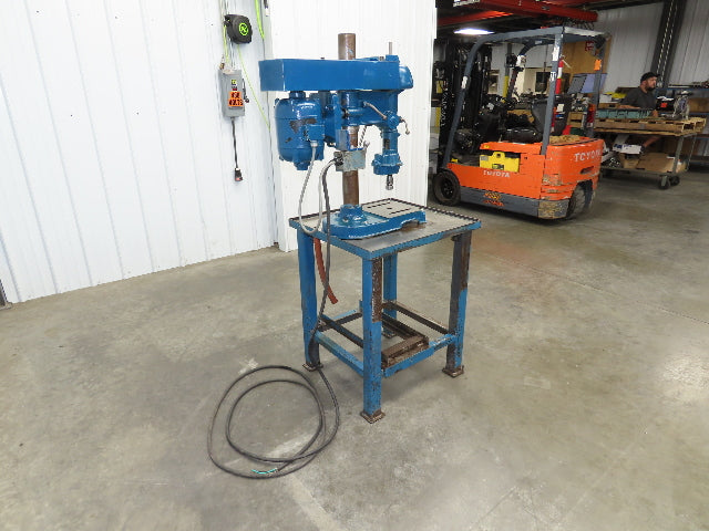 Walker Turner Drill Press Ettco Tapping Head 1/4" Steel Capacity 230/460V 3Ph