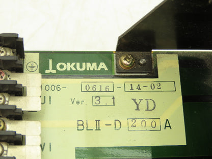 Okuma BLII-D 200A Servo Drive Amplifier Controller CNC Axis Ver 3.1 200A SVC II