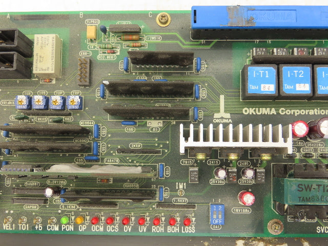 Okuma BLII-D 200A Servo Drive Amplifier Controller CNC Axis Ver 3.1 200A SVC II